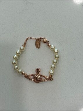 Vivienne Westwood Rose Gold Bracelet